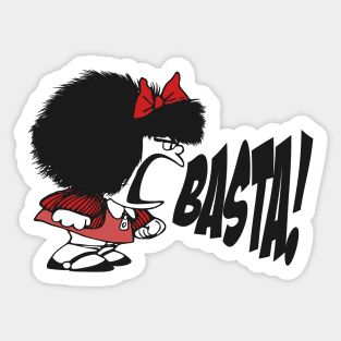 Basta! Sticker